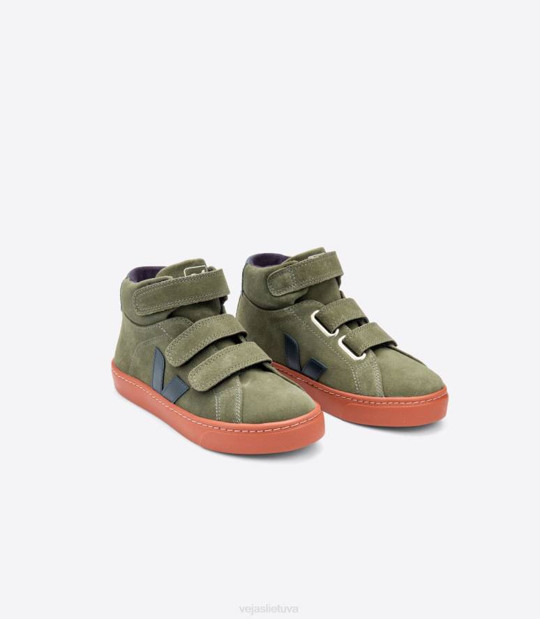 avalynė Veja esplar mid suede purvo nautico rust padas vaikai F4NX312