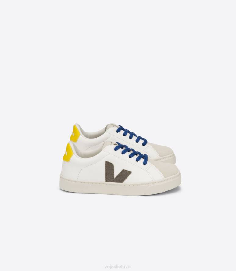avalynė Veja Esplar Laces be chromo odinis baltas moonrock tonikas vaikai F4NX331