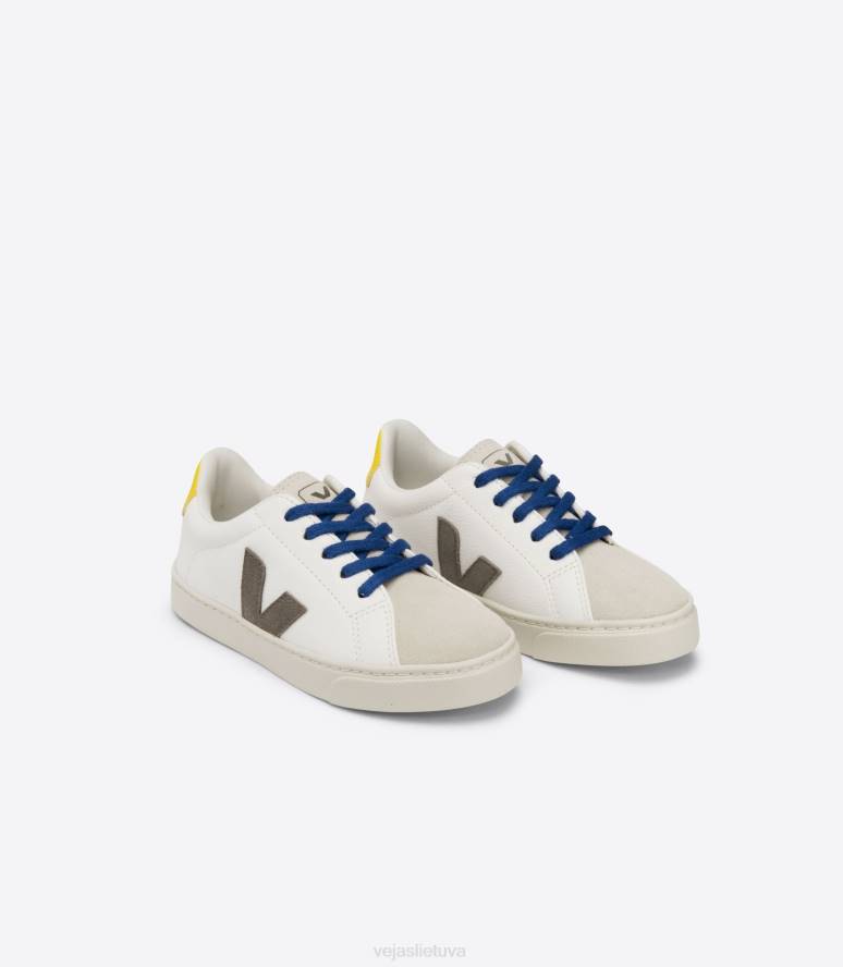avalynė Veja Esplar Laces be chromo odinis baltas moonrock tonikas vaikai F4NX331