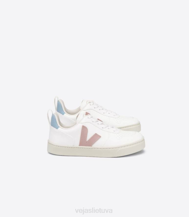 avalynė Veja v-10 raišteliai cwl white babe blue vaikai F4NX370