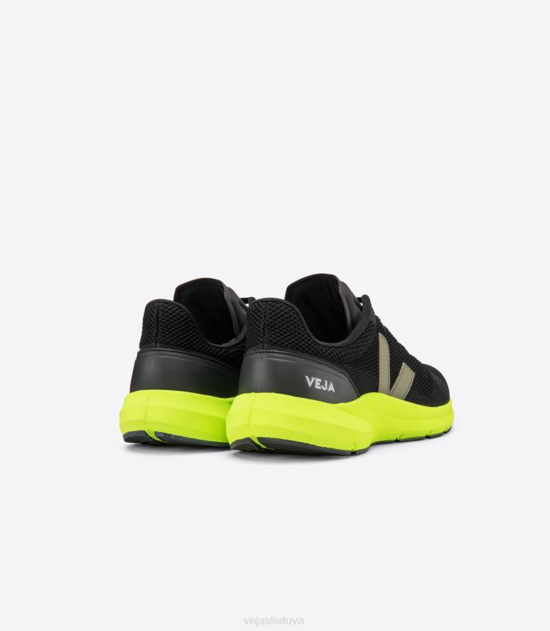 avalynė Veja marlin lt v-knit black kaki jaune fluo vyrų F4NX205