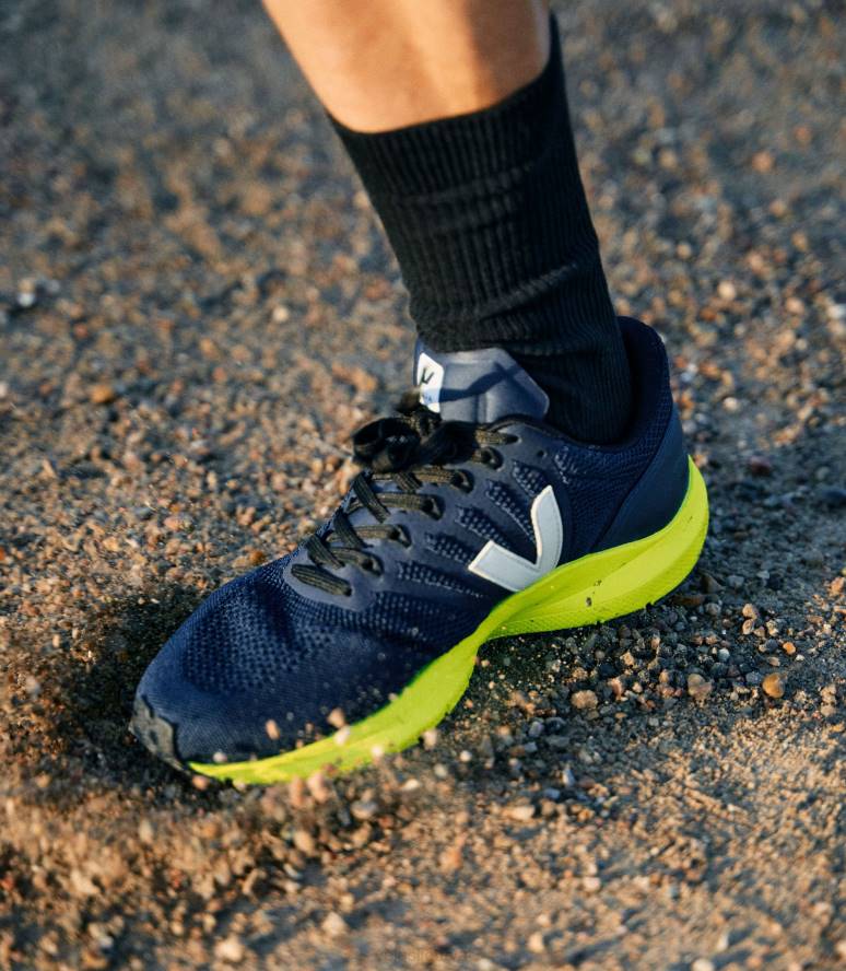 avalynė Veja marlin lt v-knit black kaki jaune fluo vyrų F4NX205