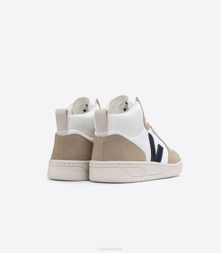 avalynė Veja v-15 bechromo odinė balta nautico sahara vyrų F4NX79