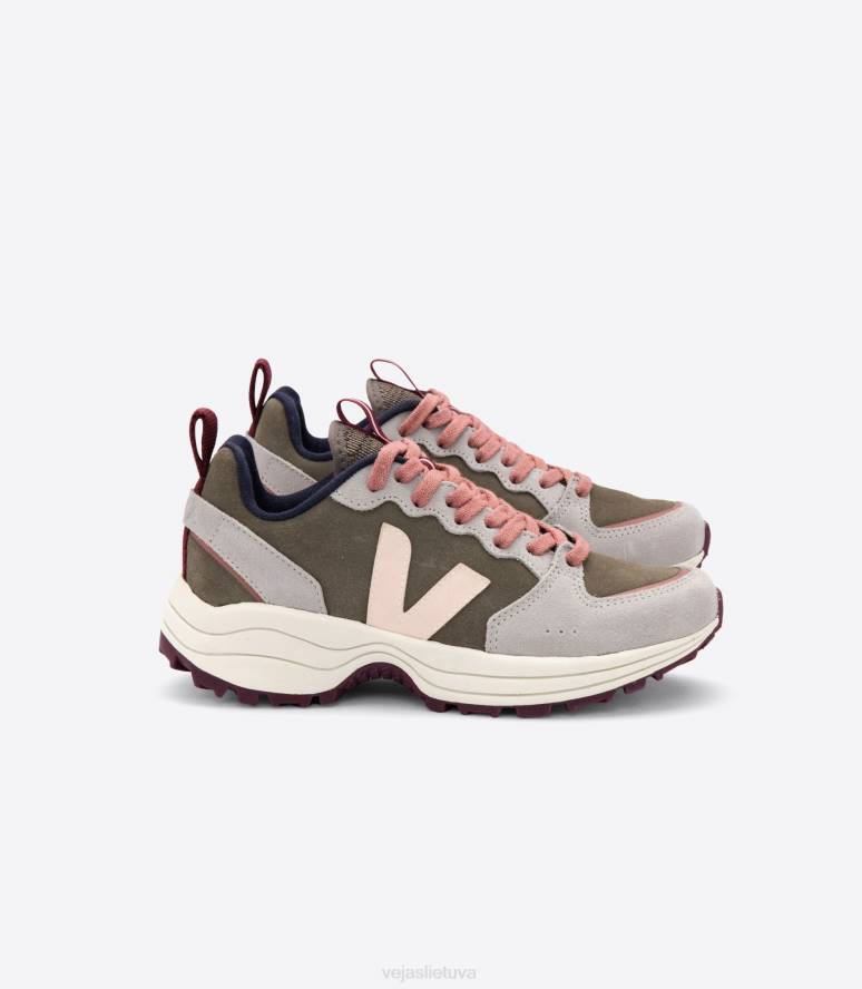 avalynė Veja Venturi zomšos kaki sable oxford pilka vyrų F4NX183