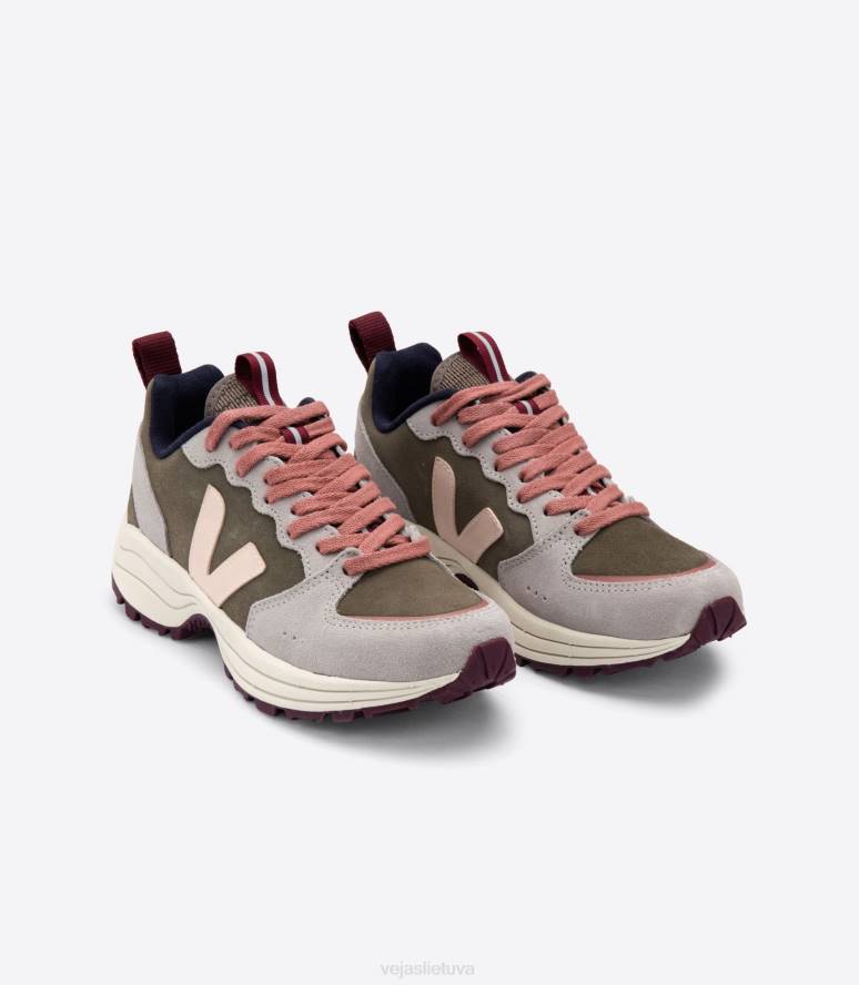 avalynė Veja Venturi zomšos kaki sable oxford pilka vyrų F4NX183